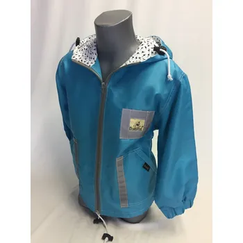 Chlapecká bunda Slabá dětská jarní/podzimní bunda 104, 110, velikost 104, Barva Světle modrá, Složení materiálu 50% bavlna 50% polyester