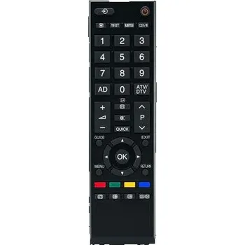 Toshiba 40LV833G náhradní dálkový ovladač podobného vzhledu.
