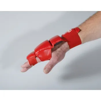 Moto rukavice DANRHO Ju-Jutsu rukavice červené - velikost: M - Prodloužená možnost vrácení zboží do 60 dní.