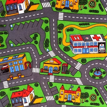 Koberec Ideal Městečko 5290 šíře 4m vícebarevný