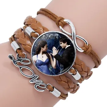 Náramek Náramek The Vampire Diaries (Upíří deníky) - Elena a Damon