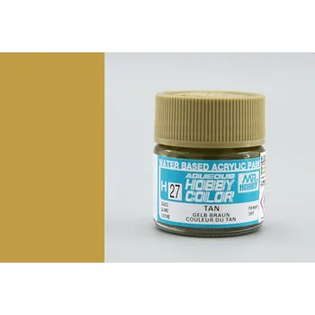 Modelářská barva Gunze Sangyo H027 Tan - Žlutohnědá