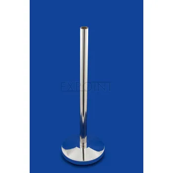 Plotový sloupek Zahrazovací sloupek s vyměnitelnou hlavicí 2,7m Název: sloupek s pásem 2,7m, barva pásu červená