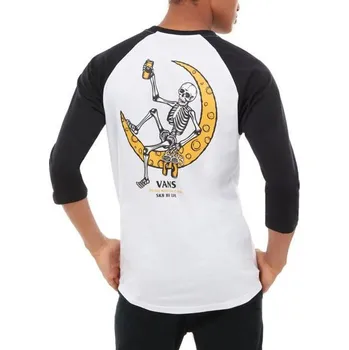 Pánské tričko VANS Moonshine Raglan bílé