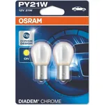 Osram Žárovky 21W BAU15S DIADEM CHROME do blinkrů, 2 ks