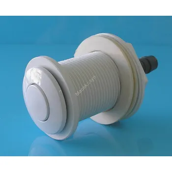 Bazénový protiproud Pneumatické tlačítko včetně průchodu stěnou