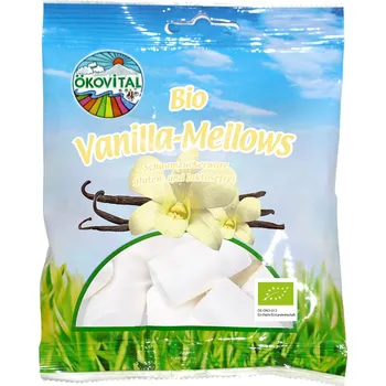 Bonbon Bio vanilkové marshmallow ÖKOVITAL 90 g