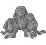 šedý plyšový králíček Richie 38cm