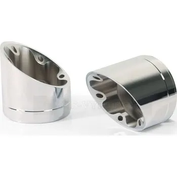 Motodíl Sada 2ks koncovek - CHROM - NEREZ - EK33