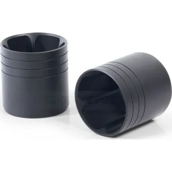 Motodíl Sada 2ks koncovek - ČERNÝ NEREZ - EK52