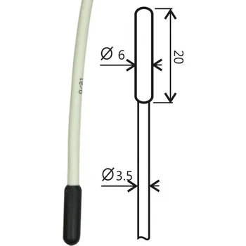 Comet SN199E | Teplotní čidlo -30 až +80 C - Pt1000TR160/E - délka 1 m SN199E