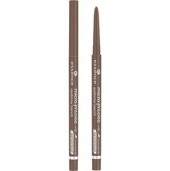 Tužka na obočí Essence Micro Precise ultra tenká tužka na obočí 02 Light Brown 0,05 g