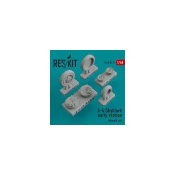 Plastikový model 1/48 A-4 Skyhawk early wheels set (HAS,HOBBYB,ITA)