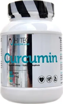 Přírodní produkt HiTec Nutrition Health Line Curcumin 800 mg 60 cps.