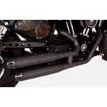 Kompletní výfukový systém (2-2) s ELEKTRONICKY OVLÁDANÝMI KLAPKAMI SC15 přes CAN-BUS - NEREZ ČERNÝ - 017702 280014