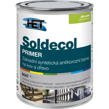 barva na kov Het Soldecol Primer 0110 šedý 5 L