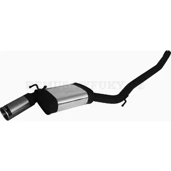 Tlumič výfuku Sportovní výfuk - LEVÝ - 109011 0598CL