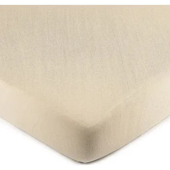 Prostěradlo 4Home jersey prostěradlo 90 x 200 cm béžová
