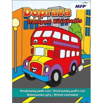 MFP Doprava omalovánky podle čísel MFP Doprava omalovánky podle čísel