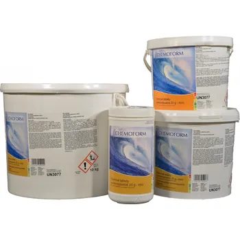 Bazénová chemie Chlórové tablety mini rychlorozpustné - 10 kg