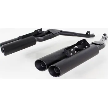 Motodíl Výfukové tlumiče - 4ks - ČERNÝ NEREZ - 097783 089518LR