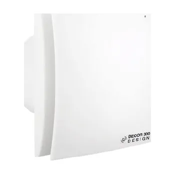 Domácí ventilátor Soler & Palau DECOR 300 DESIGN CRZ axiální ventilátor do koupelny s časovým doběhem