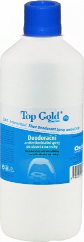 Top gold Sprej deodorační do obuvi 1l