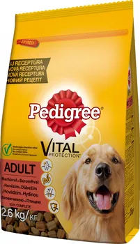 Krmivo pro psa Pedigree Adult hovězí s drůbežím masem