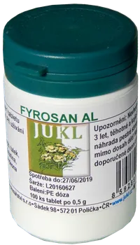 Přírodní produkt Jukl Fyrosan AL 100 tbl.