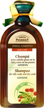 Šampon Green Pharmacy Hair Care Ginseng šampon pro mastnou vlasovou pokožku a suché konečky 350 ml