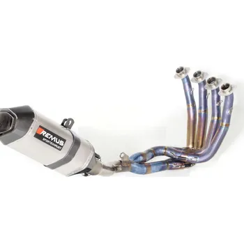 Výfuk pro motocykl Kompletní RACING výfukový systém - 4-2-1 - TITAN - 014883 257017T