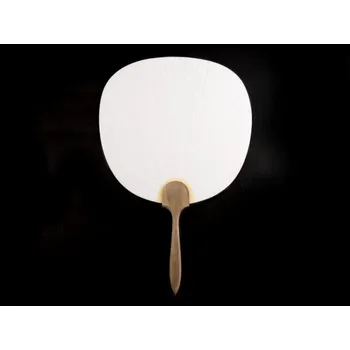 Karnevalový doplněk Papírový vějíř 24x37 cm - rekvizita k focení