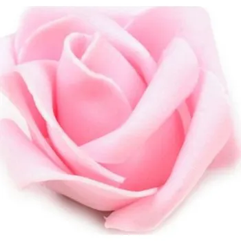 umělá květina Pěnová růže Ø4,5 cm - světle růžová