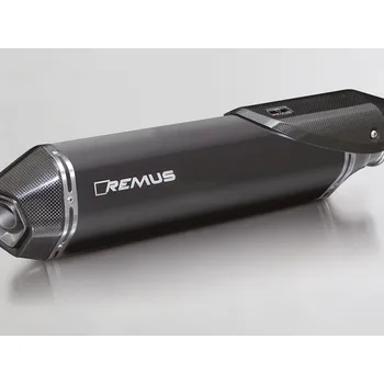 Výfuk pro motocykl Výfukový tlumič RACING - CARBON + karbonový tepelný štít + spojovací trubka - 054483 088117