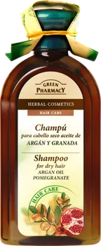 Šampon Green Pharmacy Hair Care Argan Oil & Pomegranate šampon pro suché vlasy 350 ml