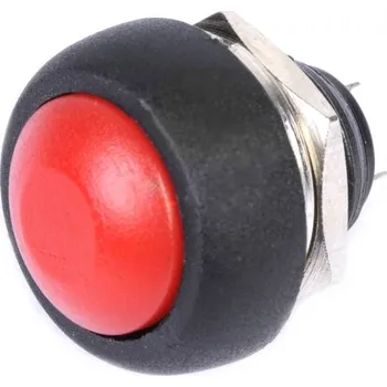 Vývojová deska Vodotěsný spínač - Červený, 12 mm