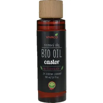 Tělový olej Vivaco Bio ricinový olej 100 ml