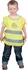 reflexní vesta ARDON Alex H2069/S dětská reflexní vesta žlutá S