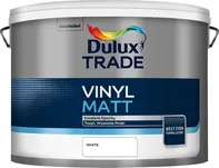 barva na zeď Dulux Trade Vinyl Matt PBW bílá
