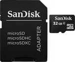 SanDisk microSDHC 32 GB + adaptér