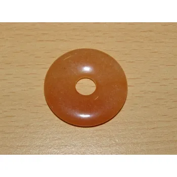 Drahý kámen Karneol - Donut - kdm74