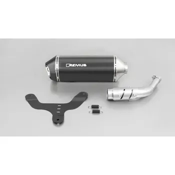 Výfuk pro motocykl Tlumič výfuku - CARBON + spojovací trubka + tepelný štít - 0524482 751616