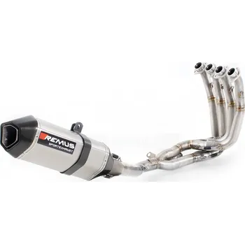 Výfuk pro motocykl Kompletní RACING výfukový systém - 4-2-1 - NEREZ - TITAN - 014883 257017