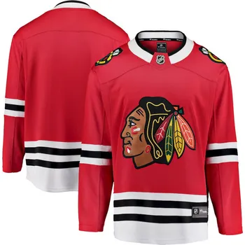 Fanatics Dětský dres Chicago Blackhawks NHL Breakaway Jersey Velikost: S/M
