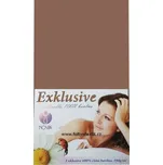 Jersey porstěradlo Novia Exclusive Dvoulůžko béžová