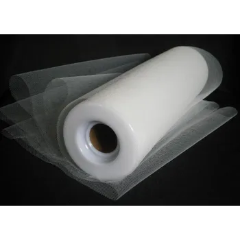 Svatební dekorace Dekorační tyl šíře 22,5cm návin 23m - champagne