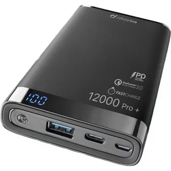 Powerbanka Cellularline FreePower Manta S 12000 Pro +