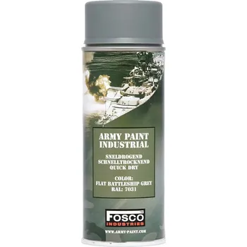 Fosco Barva ARMY ve spreji 400ml - Battle ship grey (šedá)