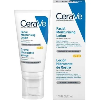 Pleťový krém Cerave Hydratační péče o pleť SPF 25 52 ml