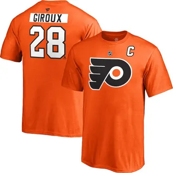 Chlapecké tričko Fanatics Dětské tričko #28 Claude Giroux Philadelphia Flyers NHL Stack Logo Name & Number Velikost: Dětské XL (14 - 16 let)